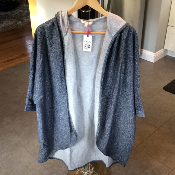 1️⃣LEFT‼️French Terry Hooded Kimono - Picture 2 of 8